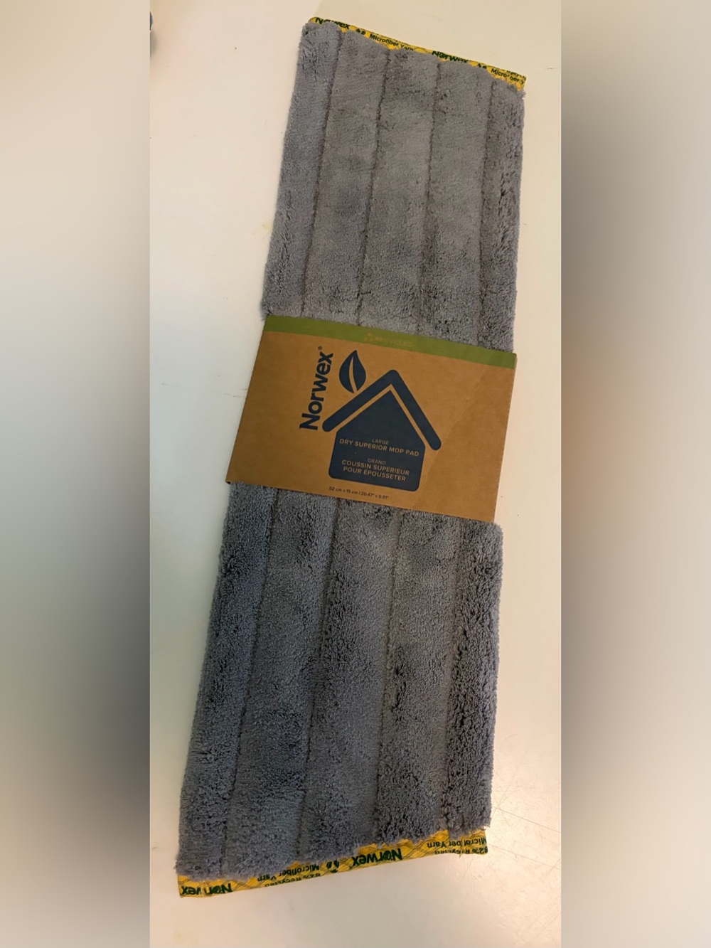 Norwex Dry Superior Mop Pad - Gray